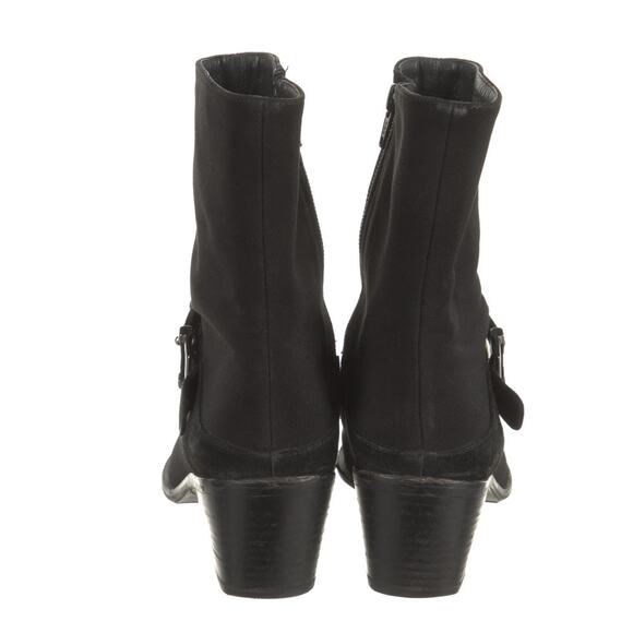 Stuart Weitzman Moto Boots With Buckle 7.5M - Picture 4 of 8